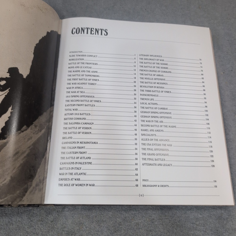 World War I Remembered 1914-1918 Gary Sheffield Hardcover Book DVD Documents - Picture 6 of 6